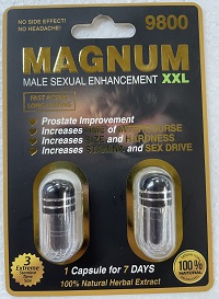 Unauthorized sexual enhancement products may pose serious health risks